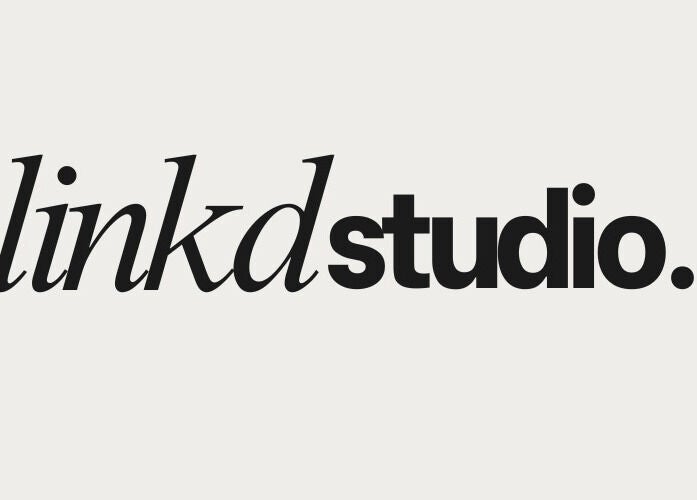 LINKD Studio logo at Hamilton, Scotland, GB featuring sleek, modern design.
