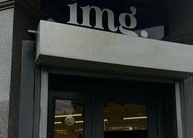Entrance of Luxe Lash by DK, Newcastle upon Tyne, England, GB with modern design.