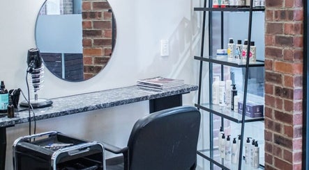 Styled beauty station at Christea Makeup Madonna, Wellington, Western Cape, ZA with modern decor and products.