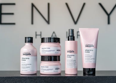 L'Oreal Vitamino Color products at Envy Hair and Beauty in Five Dock, New South Wales, AU.