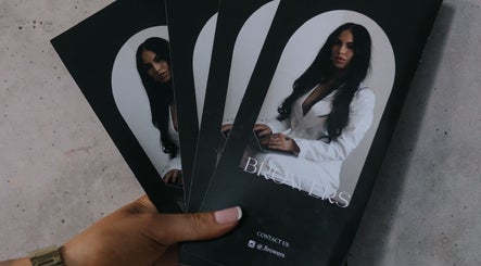 Stylish brochures featuring Browers, Dubbo, New South Wales, AU, showcasing beauty and wellness offerings.