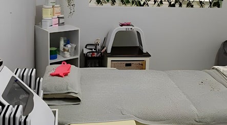 Serene treatment room at Izelke's Sculpt and Glow Studio in Cape Town, Western Cape, ZA.
