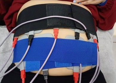 Electro-toning therapy at Izelke's Sculpt and Glow Studio, Cape Town, Western Cape, ZA. Enhance body contouring.
