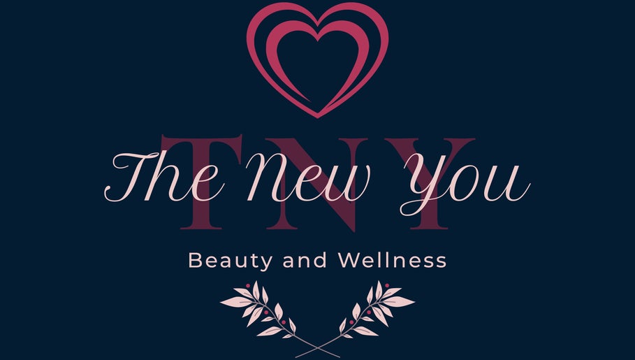 Logo of The New You Beauty and Wellness in Maclean, New South Wales, AU featuring heart and foliage design.