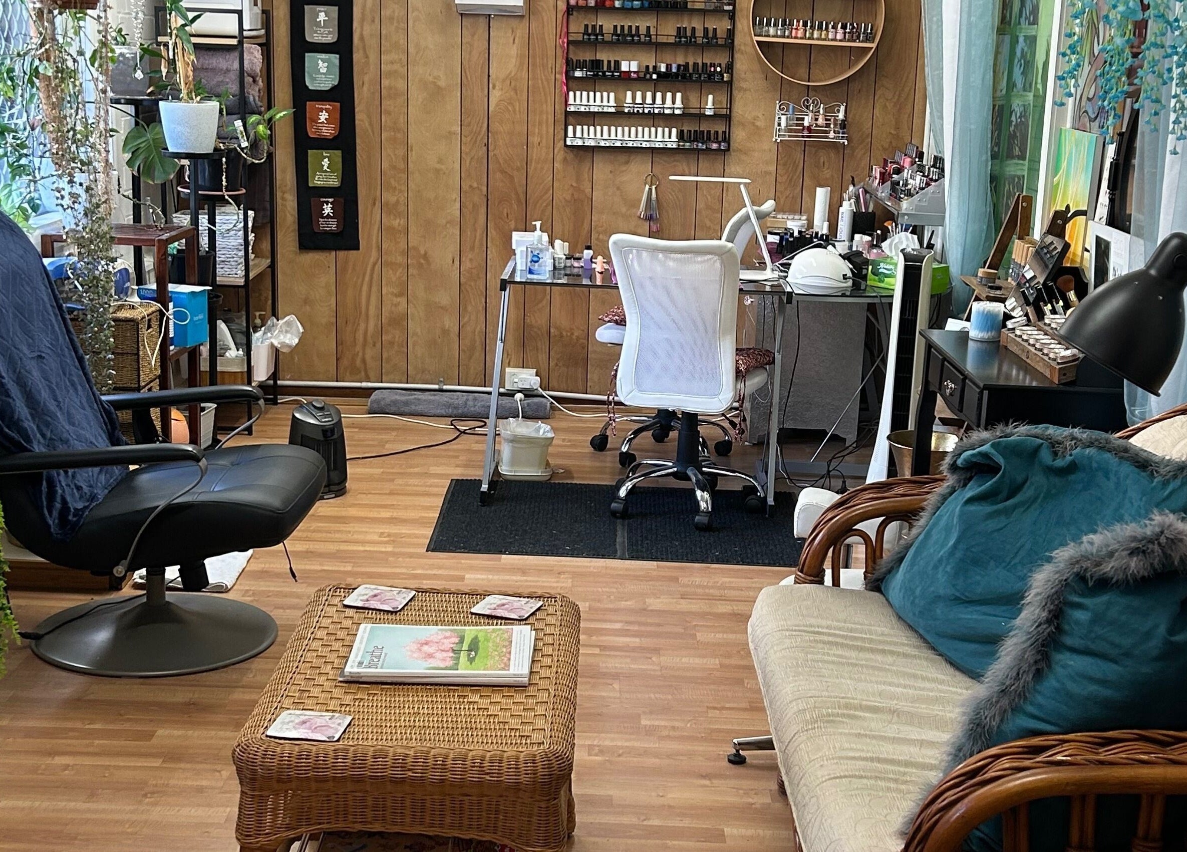 Relaxing beauty room at The New You Beauty and Wellness, Maclean, New South Wales, AU with stylish decor.