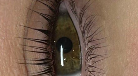 Close-up of an eye with enhanced lashes at Beautycalls | Whitchurch, Whitchurch, England, GB.
