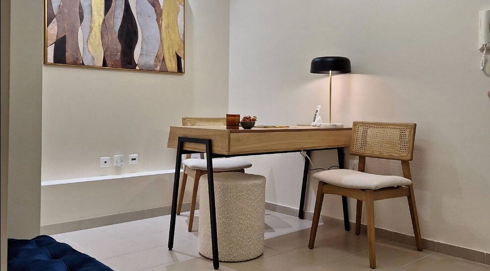 Μοντέρνο καθιστικό στο Ινστιτούτο Αισθητικής Ελένη Βακάλη, Καλαμάτα, GR.