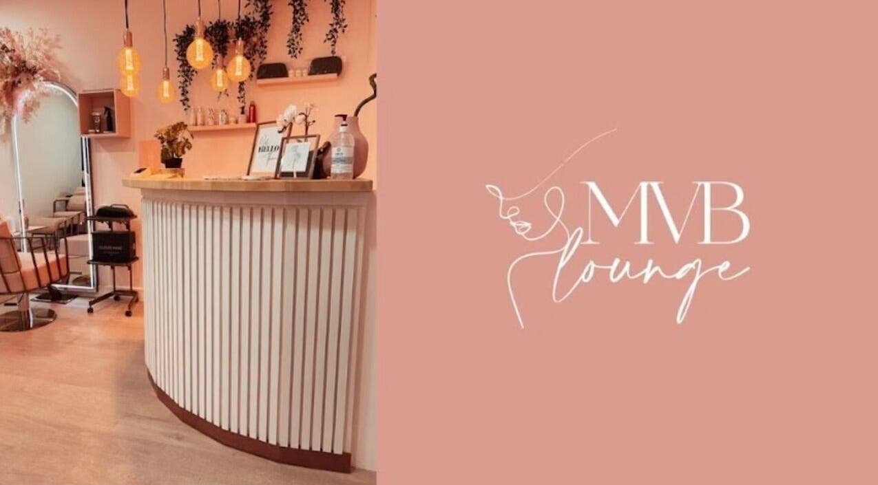 Stylish salon front desk at F.P Hairdressing in Warfield, England, GB with modern decor.