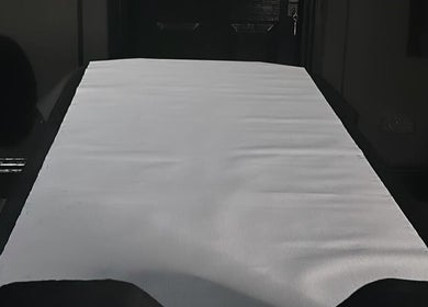 Relaxing treatment table at Precision Lifestyle Group, Manchester, England, GB, ready for a tranquil wellness session.