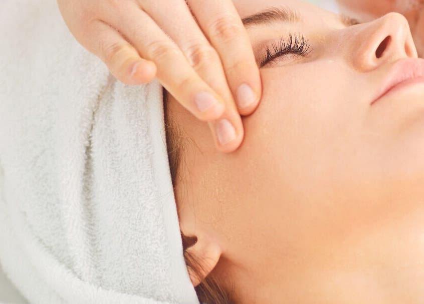 Facial treatment at Happy skin Happy soul Skincare Spa in West Palm Beach, Florida, US. Experience ultimate relaxation.