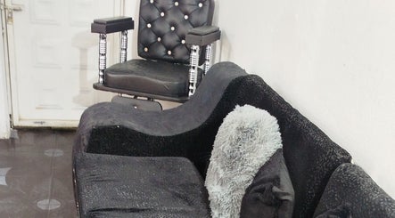 Elegante sillón de barbero en Street barberia, Soacha, Bogotá, D.c., CO.