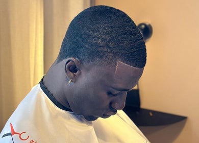 Expert fade haircut at Nana Rulz in Cape Town, Western Cape, ZA. Top view showcasing precision and style.
