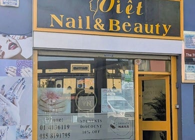Exterior of Viet Nails and Beauty, a modern salon in Dublin, County Dublin, IE showcasing stylish nail art.
