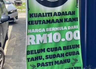Borneo Barbershop Sabindo in Penampang, Sabah, MY offers haircuts starting at RM10. Quality service guaranteed.