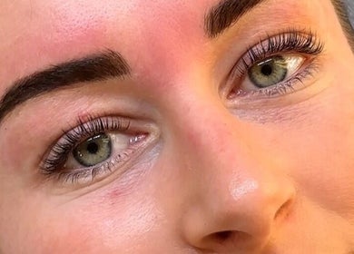Perfectly shaped eyebrows at Aura Beauty Space, Madora Bay, Western Australia, AU.