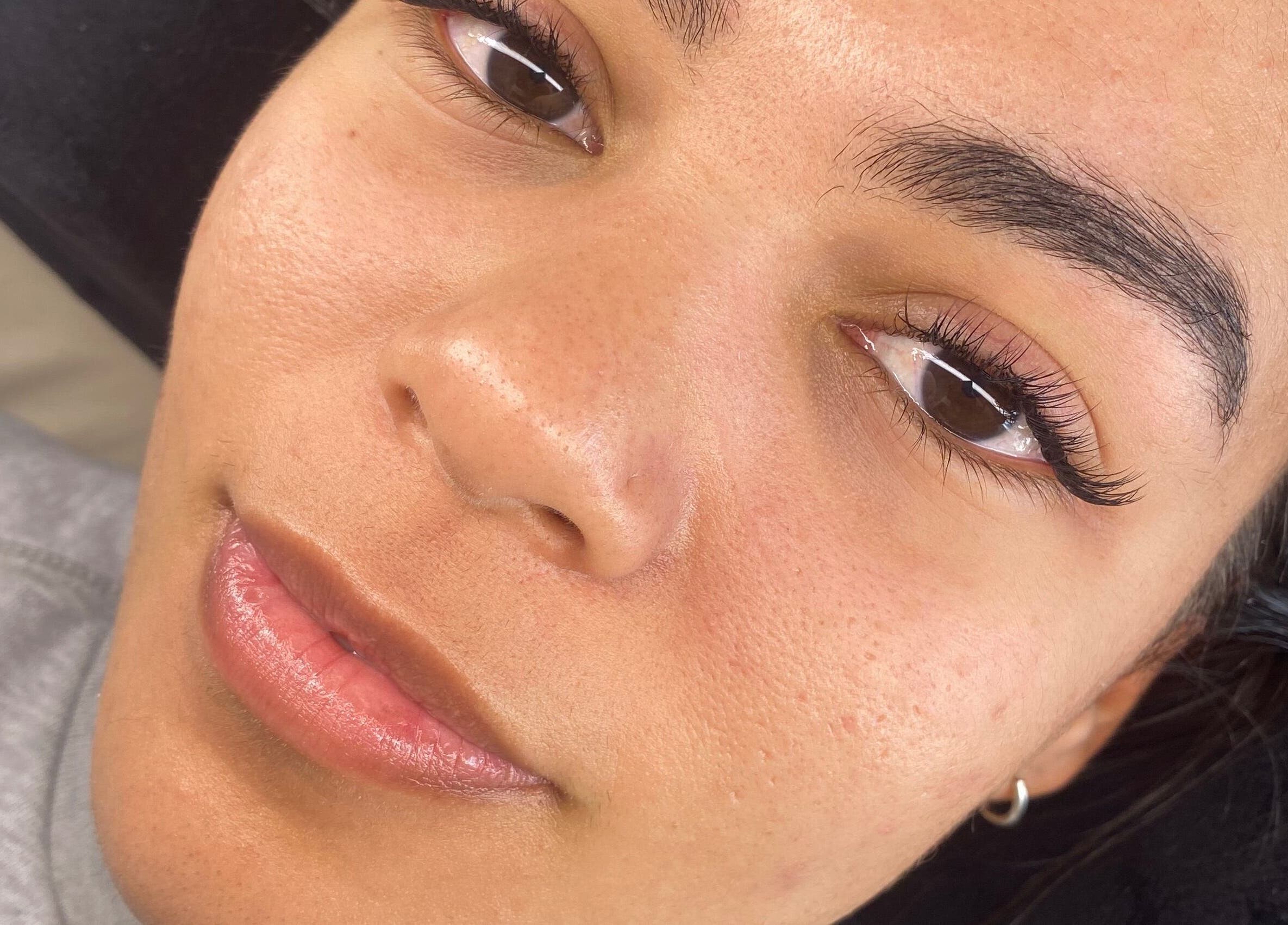 Close-up of lash extension at Lashed by CD, Cape Town, Western Cape, ZA showcasing expert application.