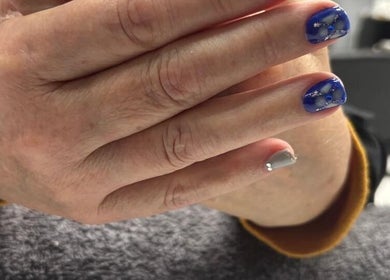 Elegant nail art design at Leetalia nails & beauty in Randburg, Gauteng, ZA.
