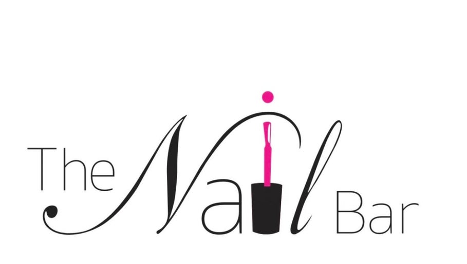 Logo of The Nail Bar in Oshawa, Ontario, CA with a stylish nail polish design.