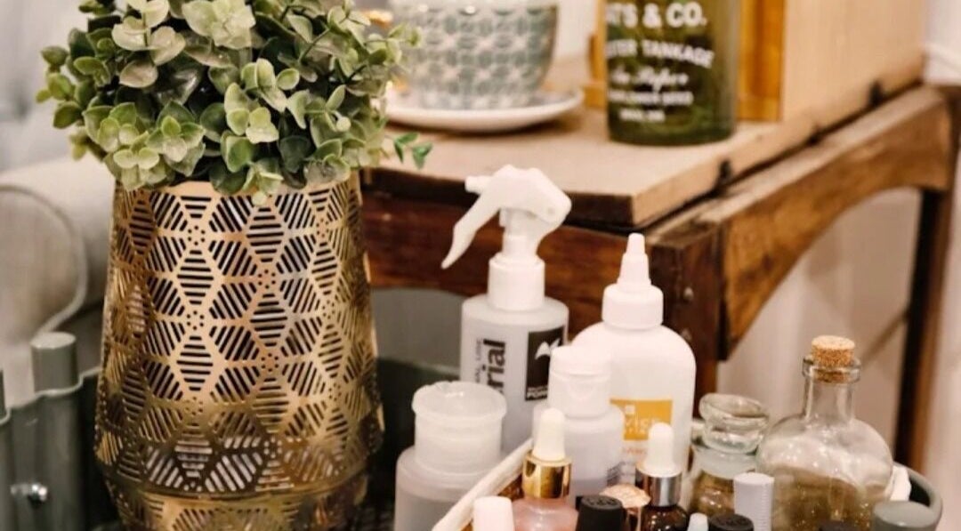 Maison de Linda Skin & Beauty - now home-based in Hawthorn, Victoria, AU: Aesthetic products on display.