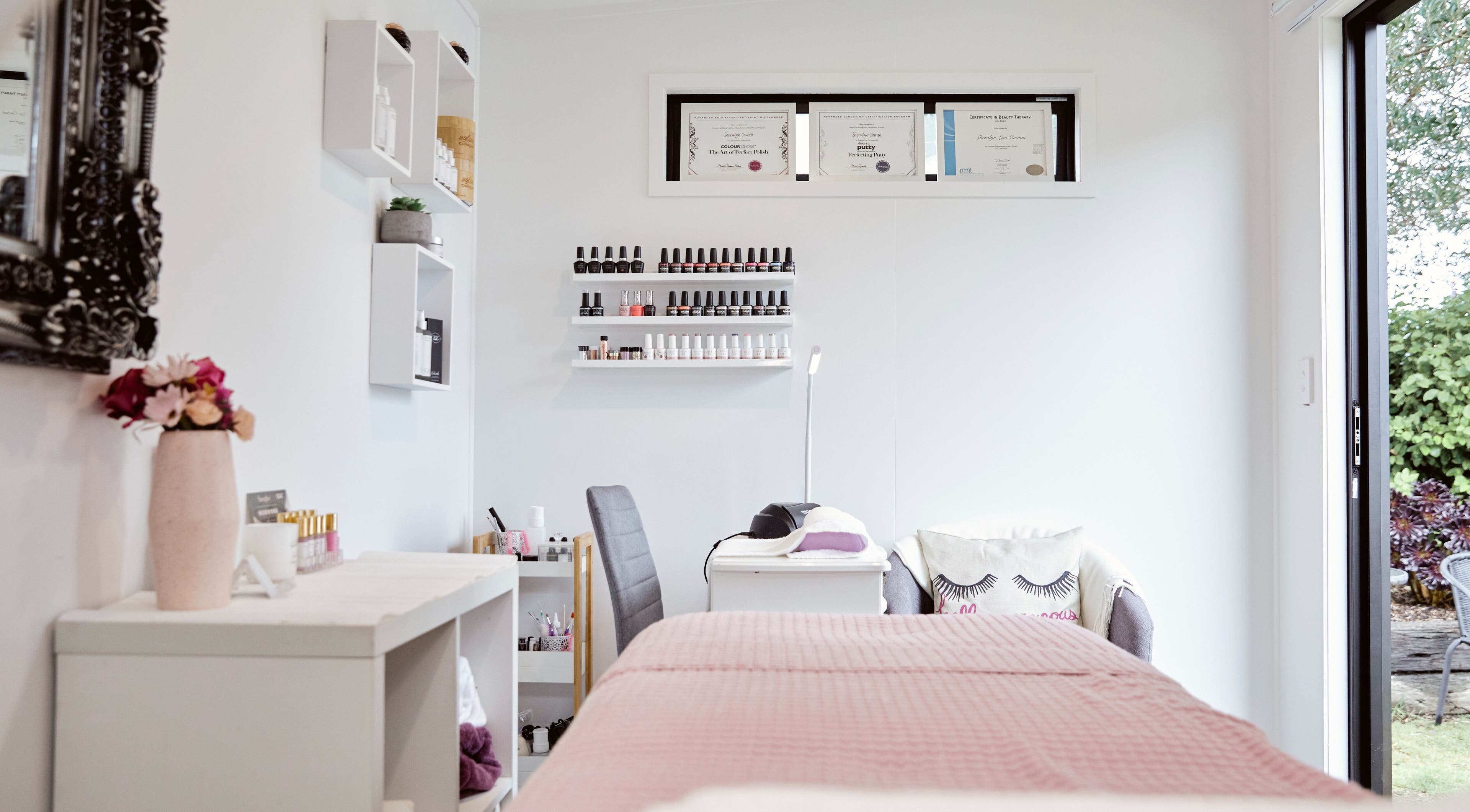 Experience relaxation at Fuchsia Beauty Therapy spa room in Nelson, Nelson, NZ. Elegant decor and soothing ambiance.