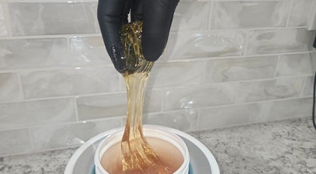 Sugaring paste ready for use at Sugar Chic Studios in Idaho Falls, Idaho, US.