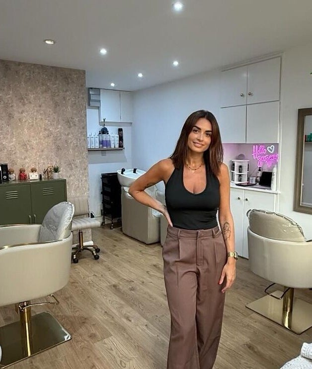 Elle Collective salon in St Helier, Channel Islands, JE featuring stylish interiors and seating.