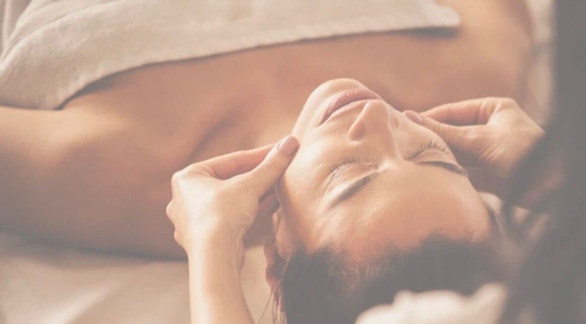 Relaxing facial massage at Skintimacy Wellness and Esthetics in Phoenix, Arizona, US for ultimate skin rejuvenation.