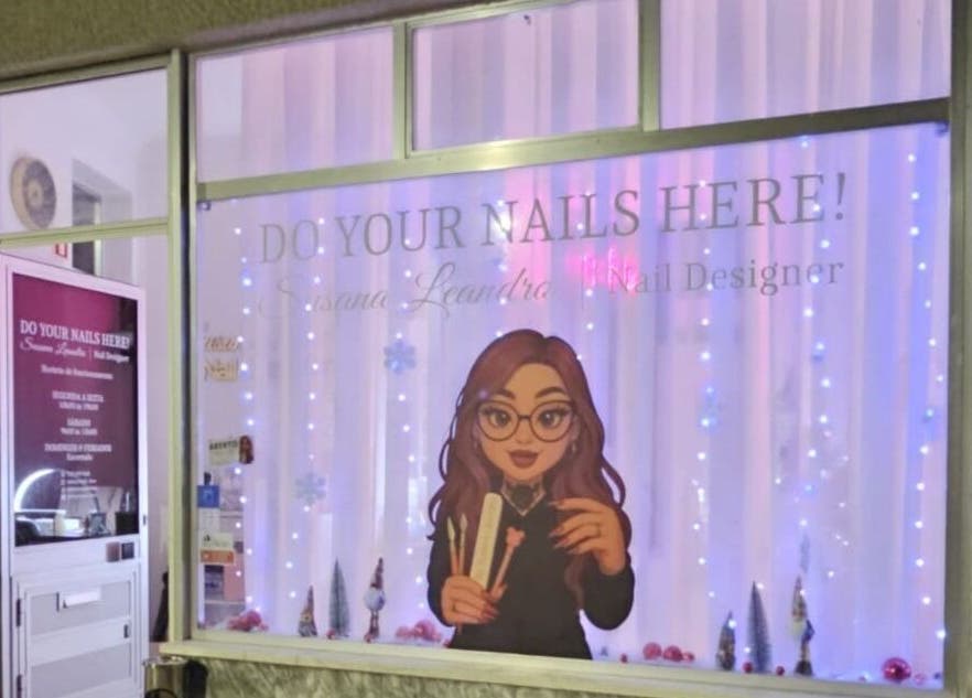 Fachada do estúdio Do your nails here | Susana Leandro - Nail designer em Caldas Da Rainha, Leiria, PT.