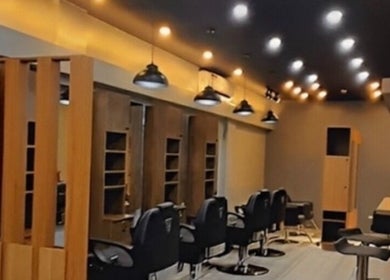 Hair Republic Barber Salon and Spa (Santa Rosa Branch) showcases modern design with sleek barber chairs in Santa Rosa, Calabarzon, PH.