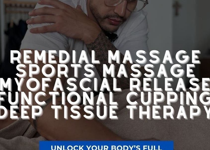 Therapist offering a deep tissue massage at Remedial Massage Clinic, BGC, PH.