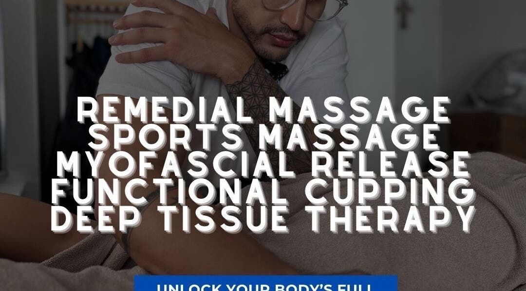 Therapist offering a deep tissue massage at Remedial Massage Clinic, BGC, PH.