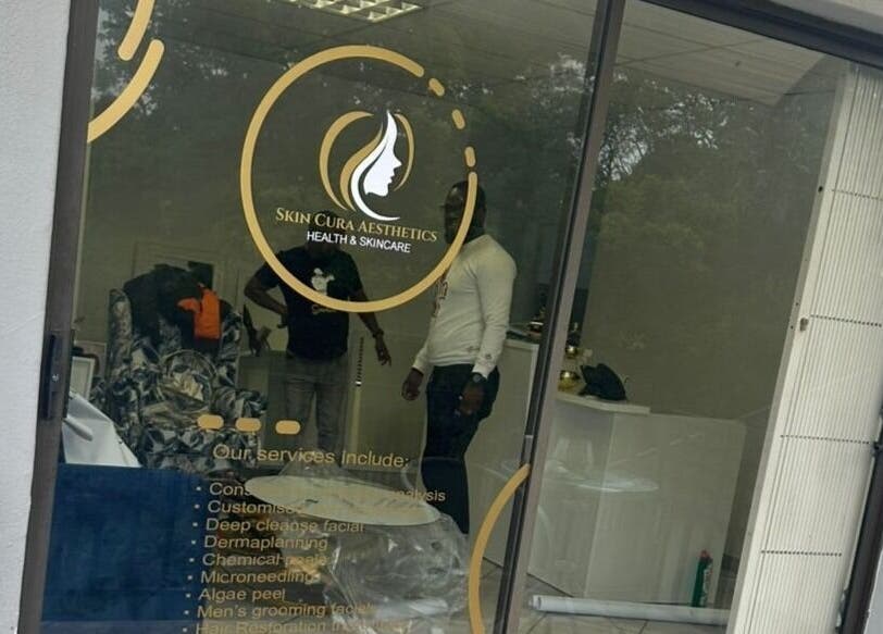 Facade of Skin Cura Aesthetics - Rusternburg, Safari Gardens, showcasing services in Rustenburg, North West, ZA.