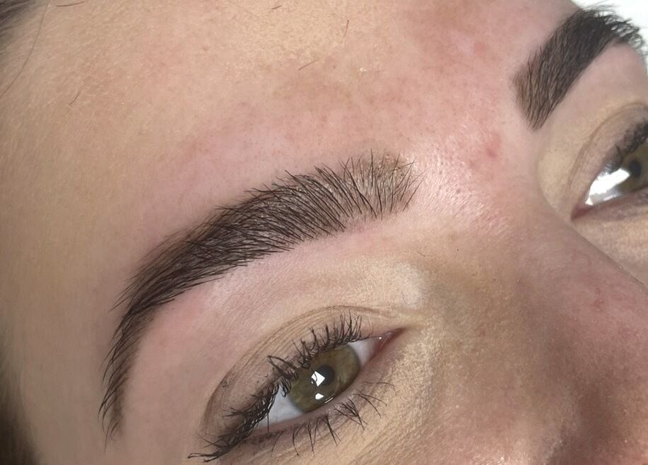Perfectly shaped eyebrows at Beauteous in Southampton, England, GB, showcasing expert beauty treatment.
