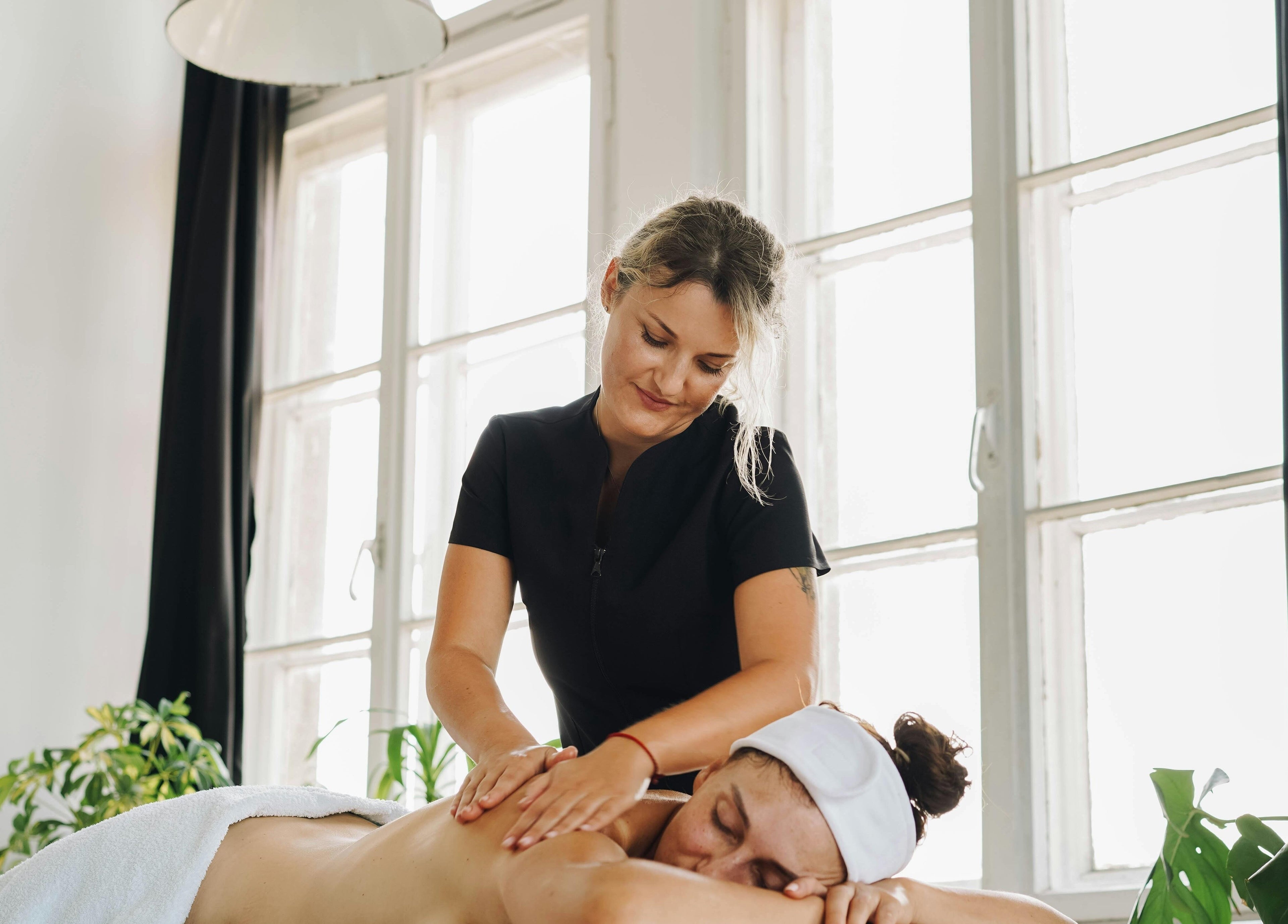 Relaxing massage session at Premium Body Massage at Home Bangalore - Blue Island Spa, Bengaluru, Karnataka, IN.