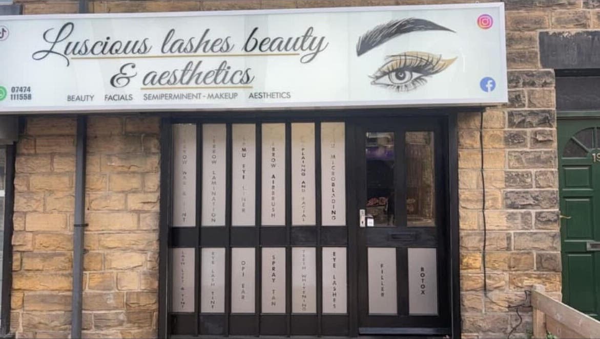 Exterior of T H Nails in Barnsley, England, GB showcasing beauty and wellness services.