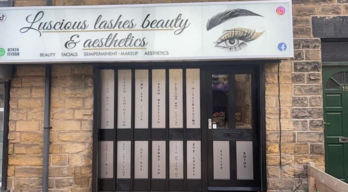 Exterior of T H Nails in Barnsley, England, GB showcasing beauty and wellness services.