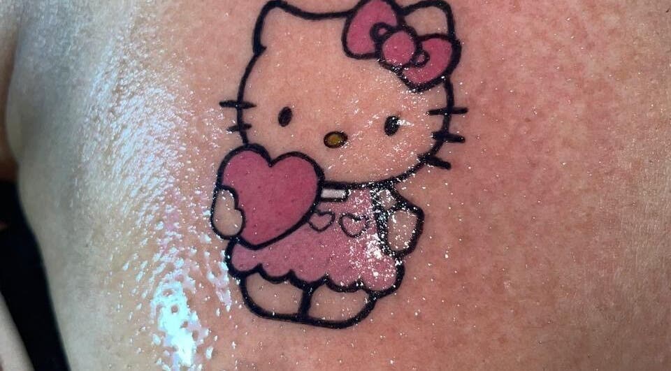 Cute heart tattoo at JT’s Tattoo Studio in Cape Town, Western Cape, ZA. Professional tattoo art and design.