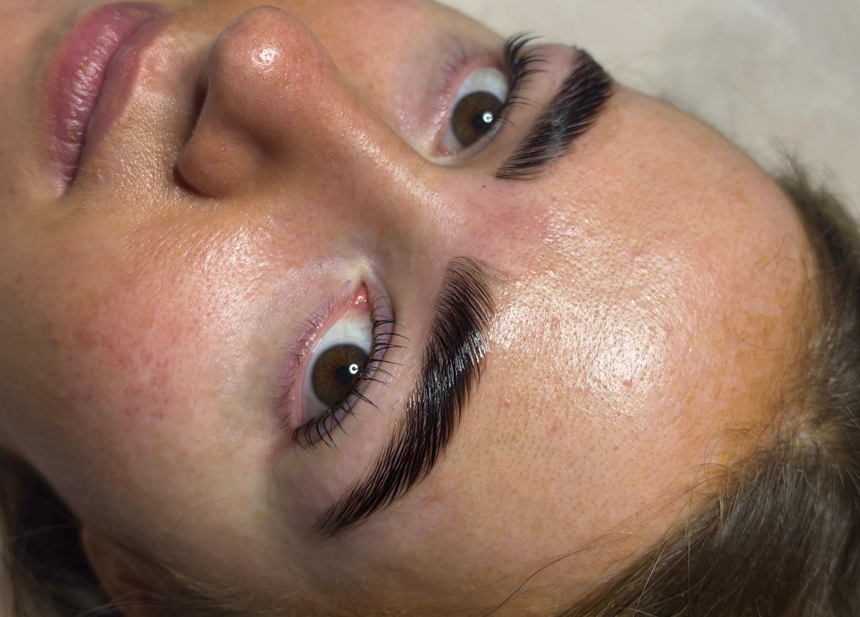 Expertly shaped brows at FACES - MUA AND BROW ARTIST, Banbury, England, GB for a stunning look.