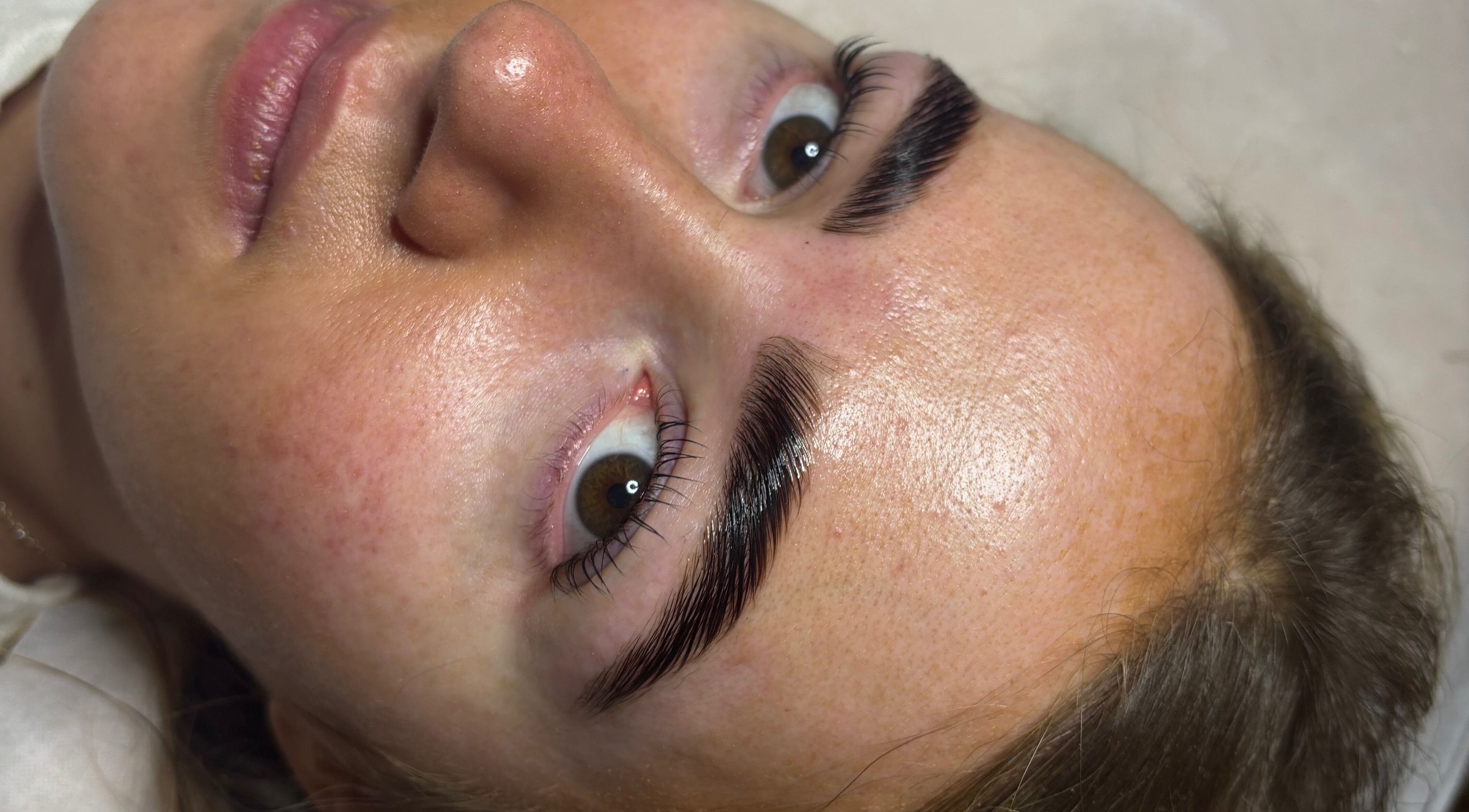Expertly shaped brows at FACES - MUA AND BROW ARTIST, Banbury, England, GB for a stunning look.