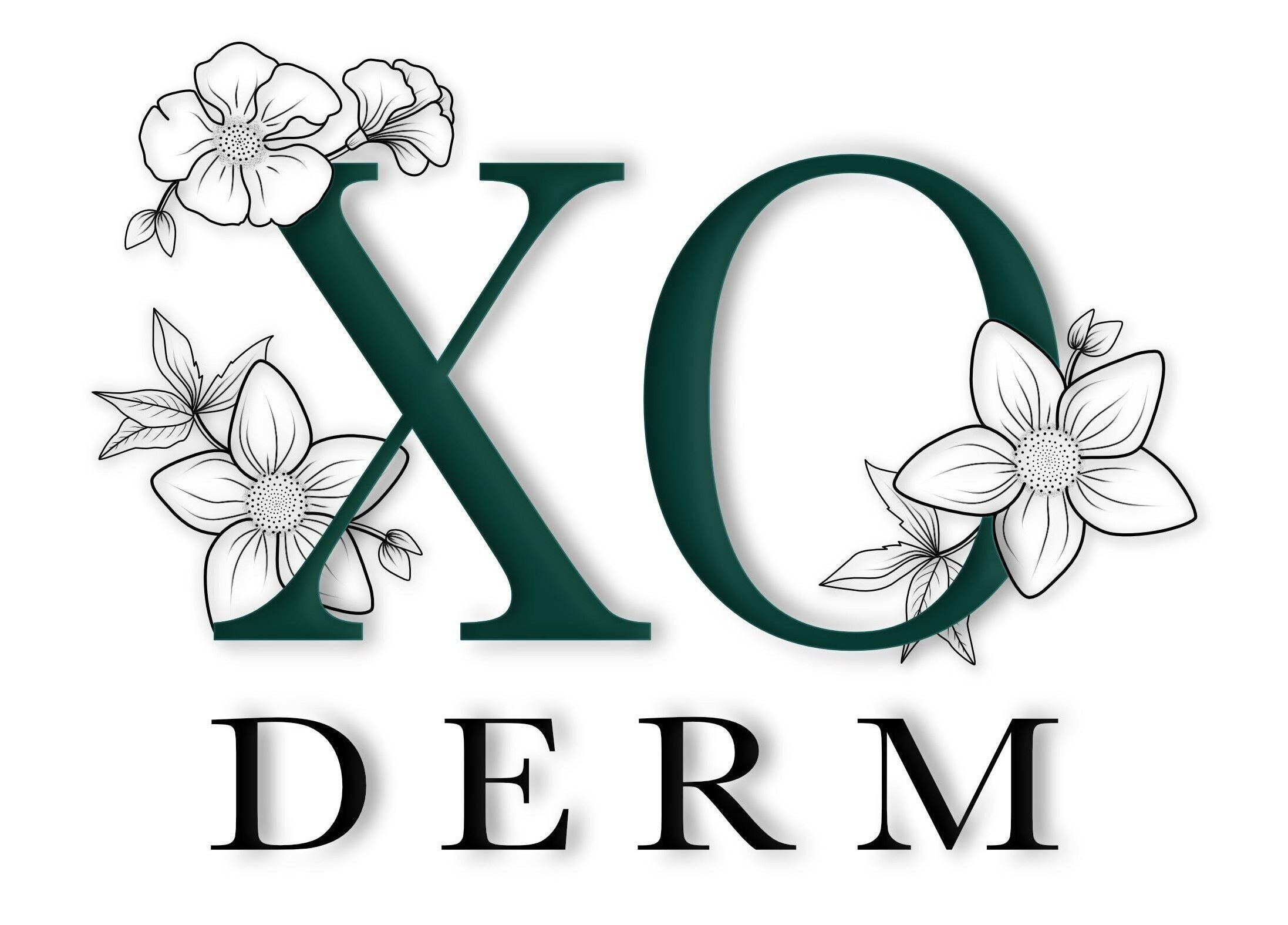 XODERM logo with floral accents at Centurion, Gauteng, ZA.