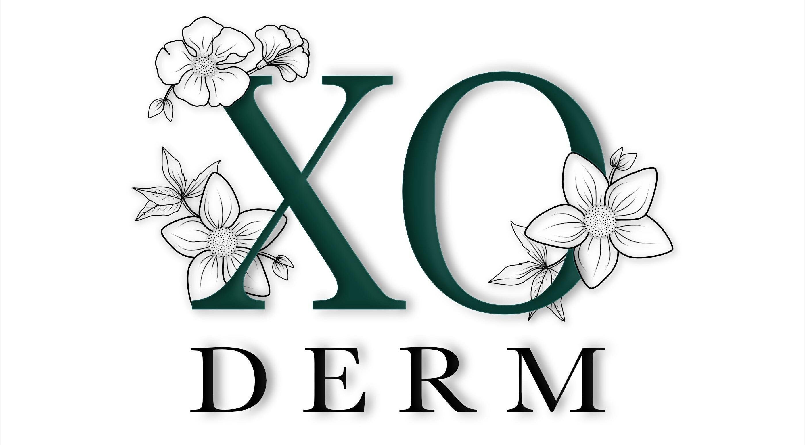 XODERM logo with floral accents at Centurion, Gauteng, ZA.