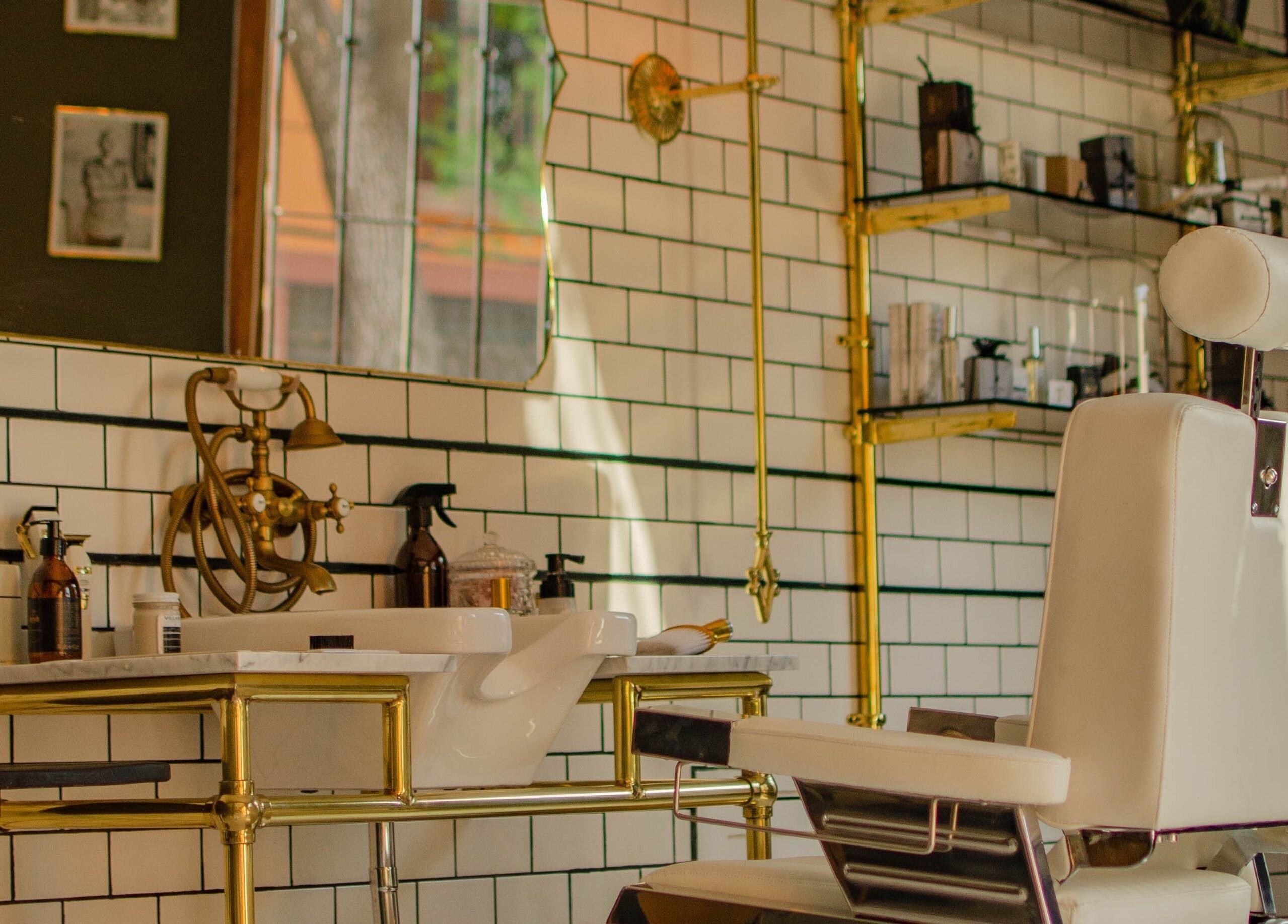 Chic salon interior at VILLANO SAN MIGUEL in San Miguel De Allende, Guanajuato, MX featuring luxurious chair.