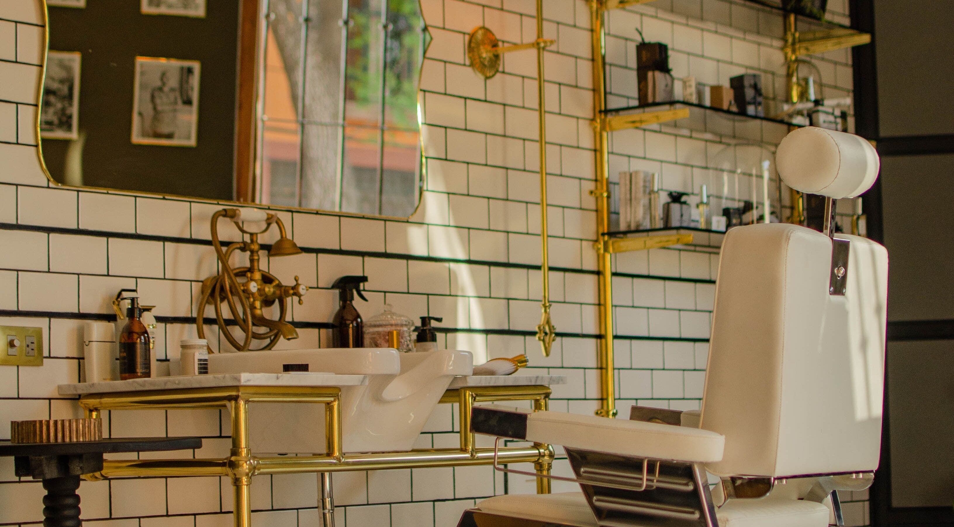 Chic salon interior at VILLANO SAN MIGUEL in San Miguel De Allende, Guanajuato, MX featuring luxurious chair.
