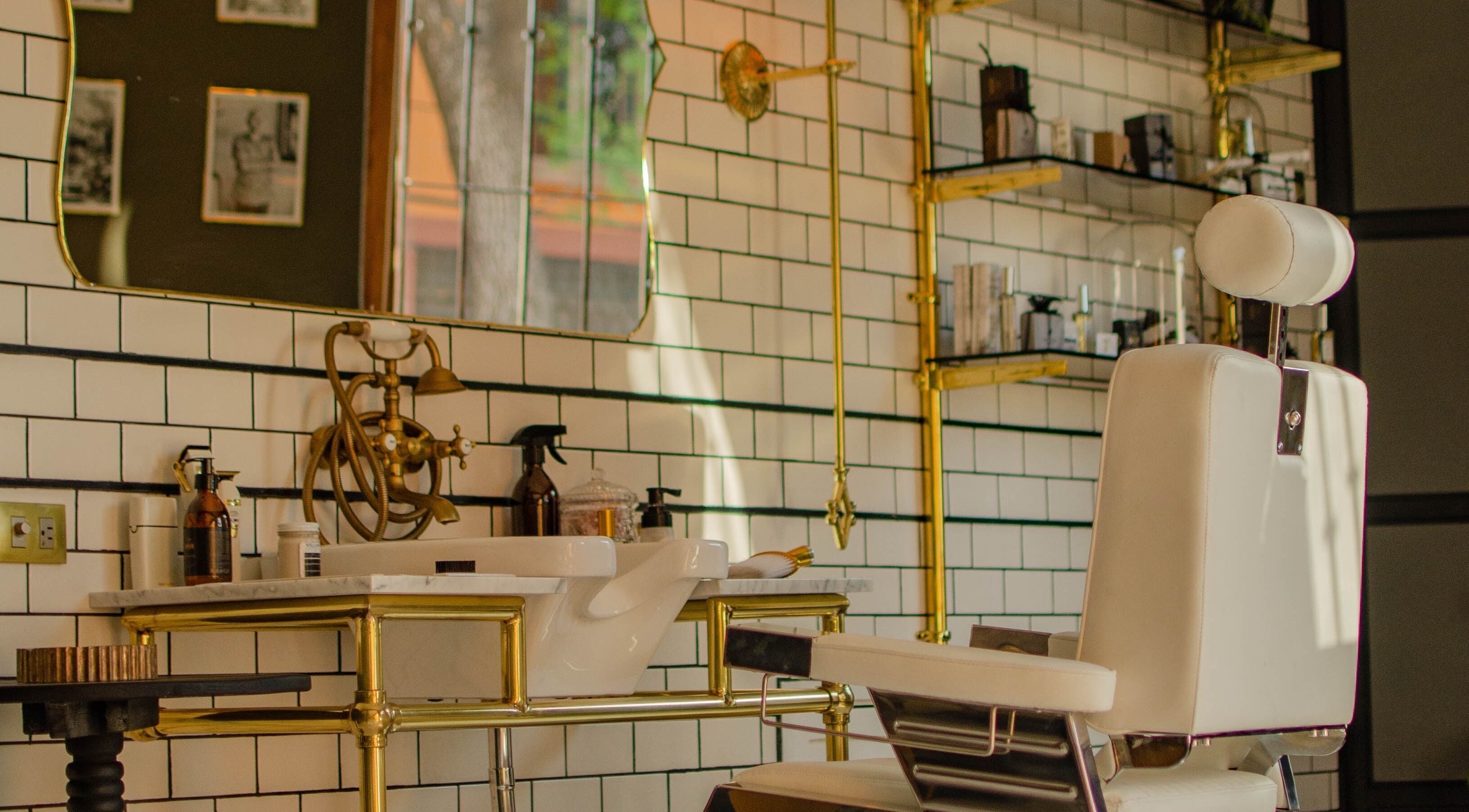 Chic salon interior at VILLANO SAN MIGUEL in San Miguel De Allende, Guanajuato, MX featuring luxurious chair.