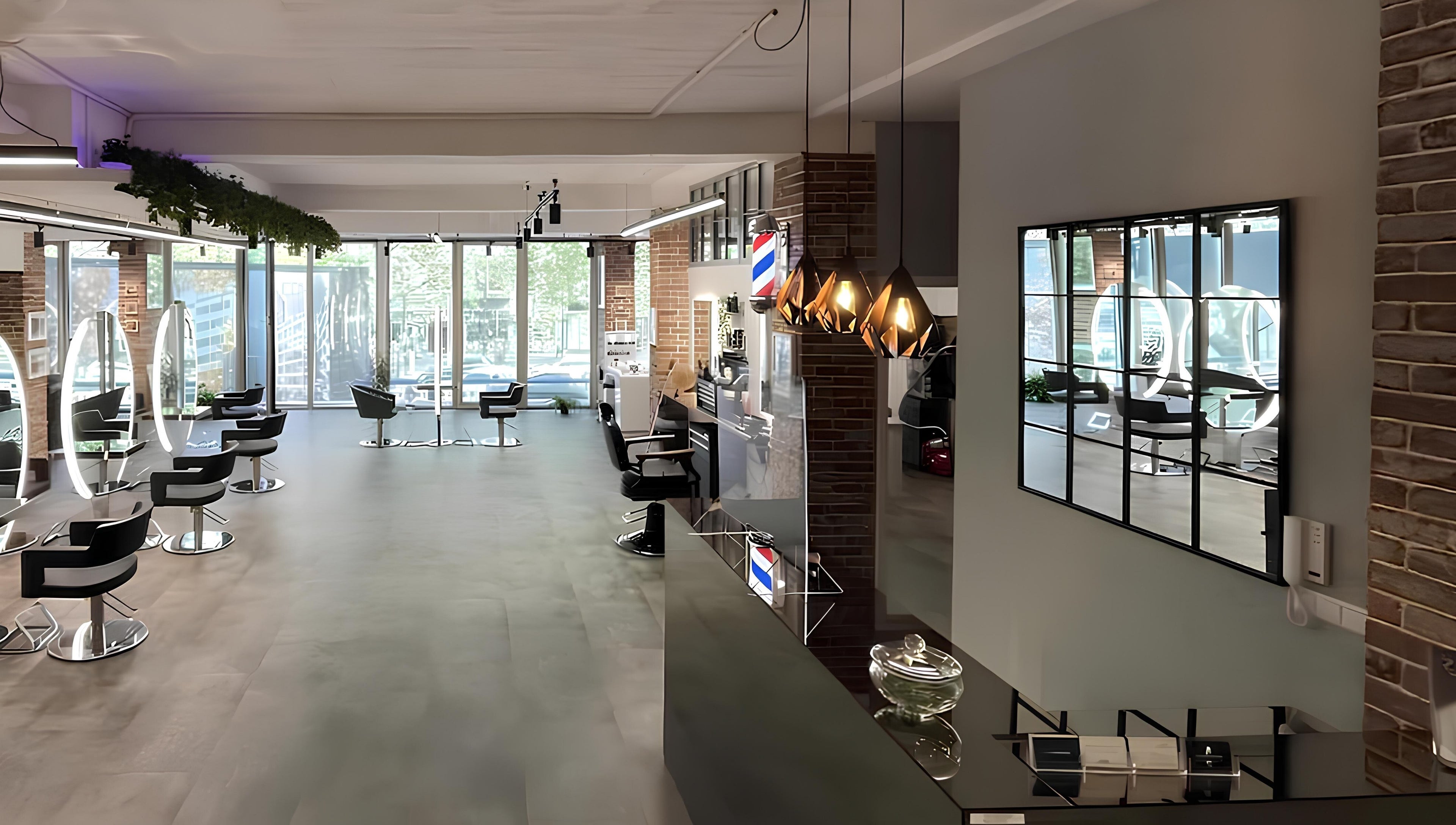 Moderner Salon von Pascal Conrad Hair in Berlin, Berlin, DE, mit elegantem Interieur und stilvollem Design.