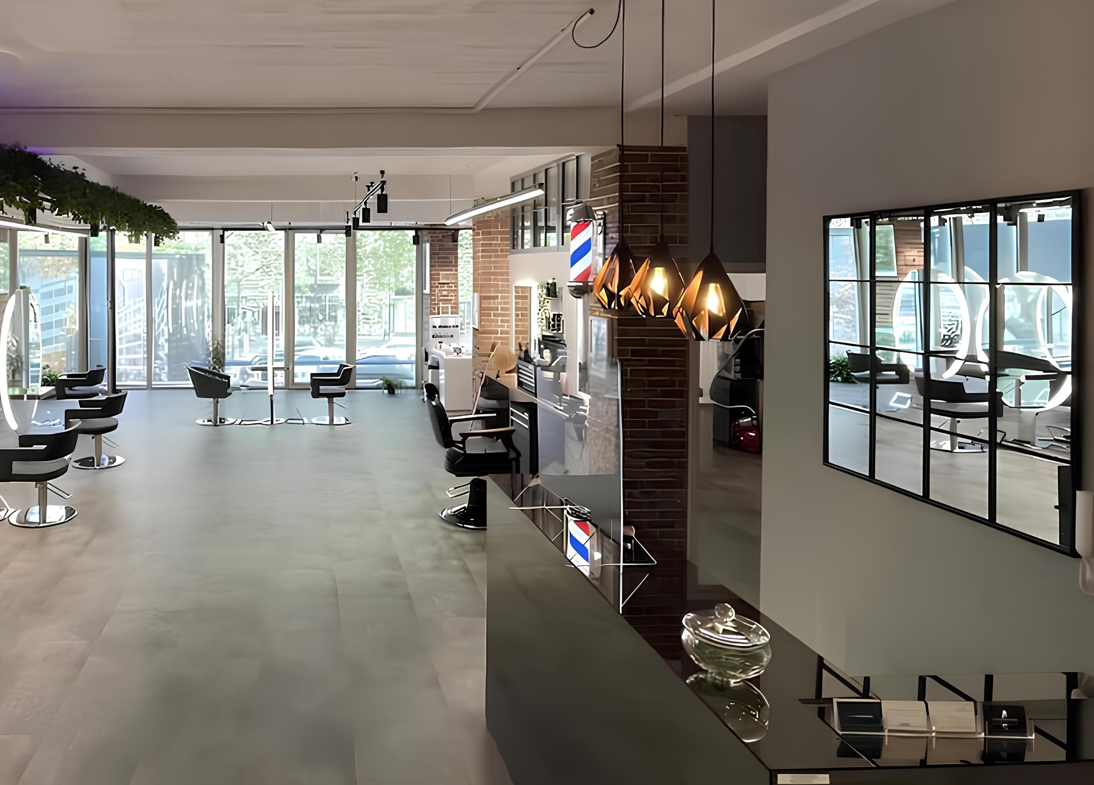 Moderner Salon von Pascal Conrad Hair in Berlin, Berlin, DE, mit elegantem Interieur und stilvollem Design.