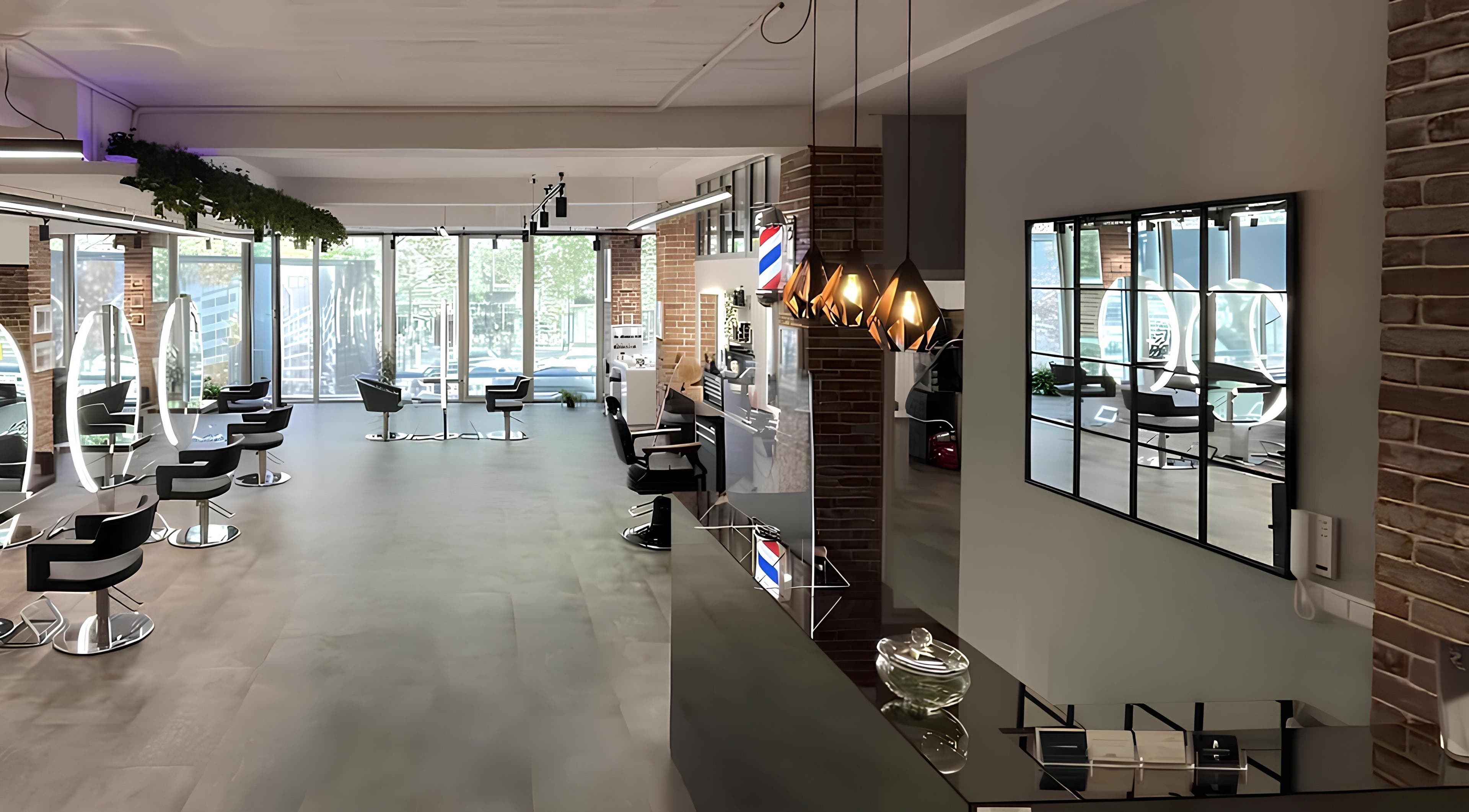 Moderner Salon von Pascal Conrad Hair in Berlin, Berlin, DE, mit elegantem Interieur und stilvollem Design.