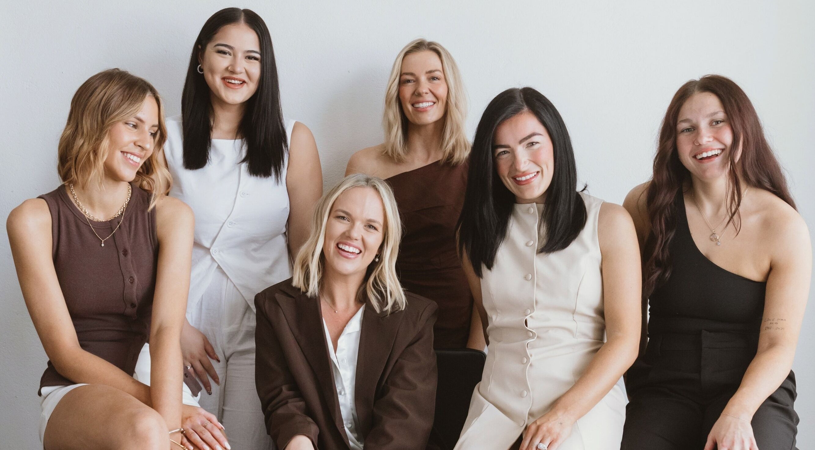 Friendly team at Willow Hair Co displaying styles in Gwandalan, NSW, AU.