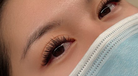 Close-up of expertly done lashes at Get Lashed, Petaling Jaya, Selangor, MY.
