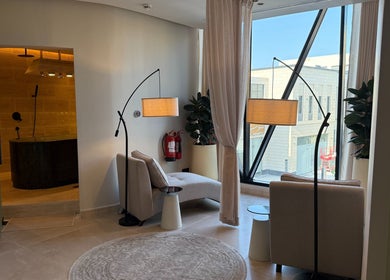 Relaxing seating area at Fayya Beauty Salon & Spa | فيه صالون و سبا, Al Khobar, Eastern Province, SA.